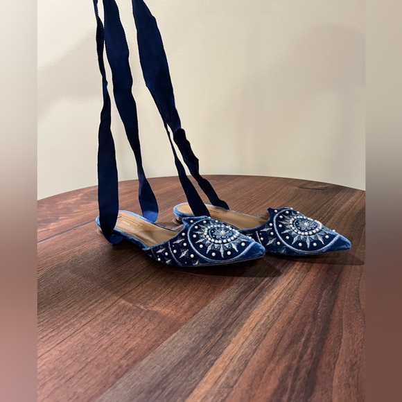 Aquazzura Couturier Mule with Tie Strap - Picture 4 of 11